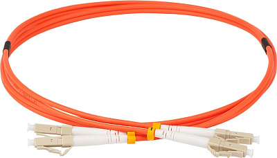 Патч-корд оптический TWT, PVC, дуплексный, LC/PC-LC/PC, MM 50/125, 5.0 м (TWT-2LC-2LC/OM2-5.0)