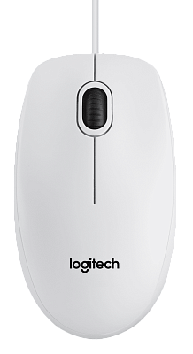 Компьютерная мышь   Logitech B100 White (910-003360)