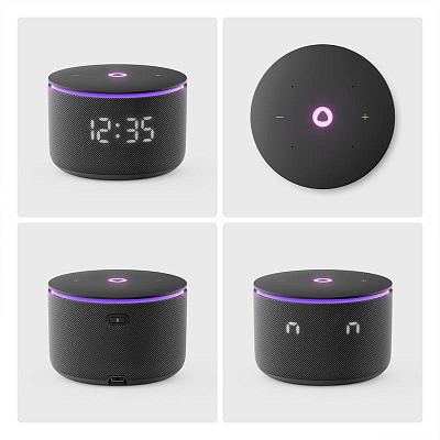 Колонка Яндекс.Станция Мини 3 Про на YaGPT, Black, 18Вт, Wi-Fi, USB-C (YNDX-00059 BLACK)