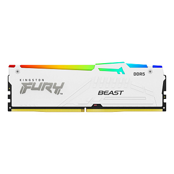 Оперативная память Kingston Fury Beast AMD RGB White 16 ГБ (KF556C36BWEA-16)