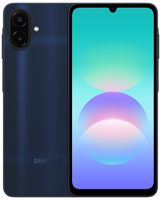 Смартфон Samsung Galaxy A08, 4/64GB Dark Blue (SM-A085FDBDSKZ)