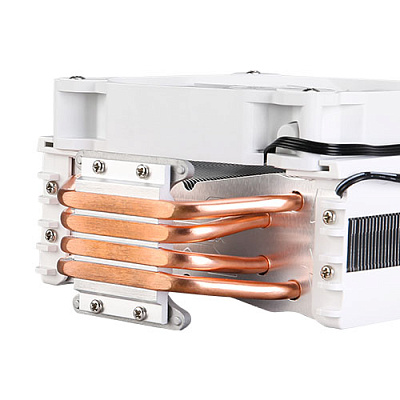 Кулер Zalman CNPS10X Optima II White RGB, S115X/1366/2011/2066/AM4, 180W,12cm,4pin,800-1500rpm,27dB (CNPS10X OPTIMA II WHITE RGB)