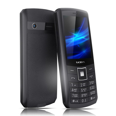 Мобильный телефон Texet TM-D328 цвет черный (126506)