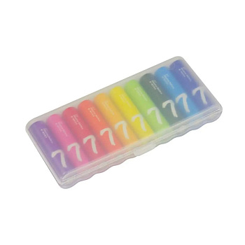 Батарейки Xiaomi AAA Rainbow Batteries (10 штук в упаковке) (AAA LR03)
