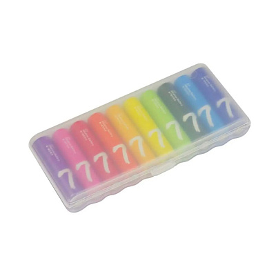 Батарейки Xiaomi AAA Rainbow Batteries (10 штук в упаковке) (AAA LR03)