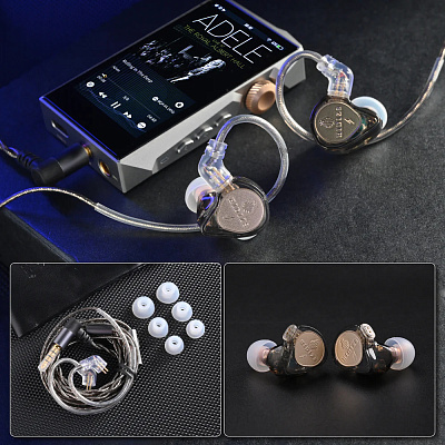 Гарнитура Hidizs ST2 Pro, Transparent Black (ST2 PRO)