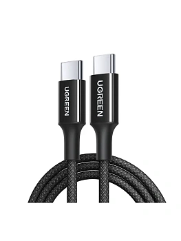 Кабель Ugreen L502, USB-C/USB-C PD 100W, 2M - черный (65250)