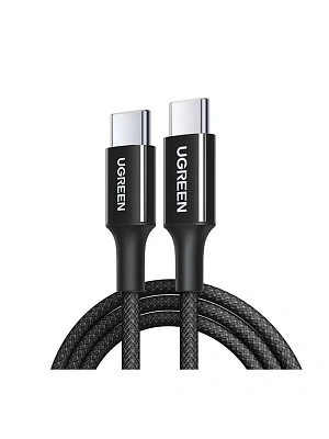 Кабель Ugreen L502, USB-C/USB-C PD 100W, 2M - черный (65250)