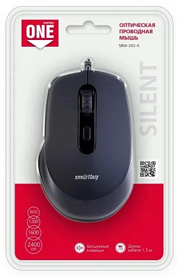 Мышь проводная SmartBuy ONE 265 (SBM-265-K)