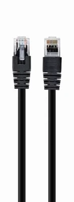 Патч-корд UTP Cablexpert, кат. 5e, 1м, чёрный (PP10-1M/BK)
