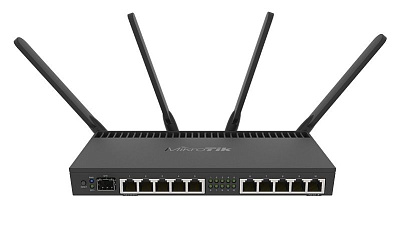 Сетевой Маршрутизатор MikroTik RB4011IGS+5HacQ2HnD-IN  (RB4011IGS+5HacQ2HnD-IN)