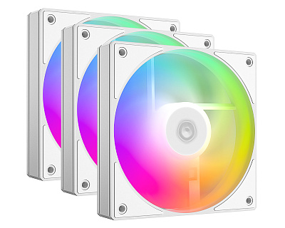 Кулер для корпуса ID-Cooling AS-120-ARGB-W TRIO (AS-120-ARGB-W TRIO)