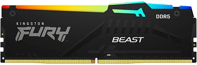 Оперативная память Kingston Fury Beast DDR5 - 2x 32ГБ 6400МГц (KF564C32BBEAK2-64)