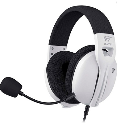 Наушники проводные Havit Fuxi-H5d, White+Black (2.0301200390003E+14)