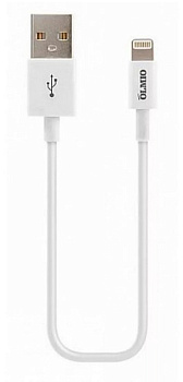 Кабель OLMIO USB 2.0 - Lightning, для Apple iPhone/iPod/iPad, 1м, белый (38655)