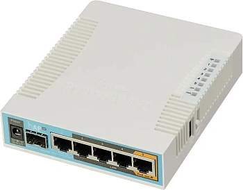 Маршрутизатор MikroTik hAP ac (RB962UiGS-5HacT2HnT) Маршрутизатор MikroTik hAP ac (RB962UiGS-5HacT2HnT)