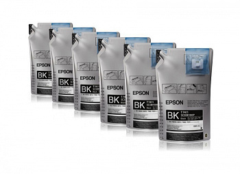 Набор картриджей Epson C13T773140 Black с черными чернилами 6х1л для Epson SureColor SC-B6000/B7000 (C13T773140)