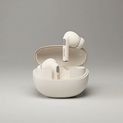 TWS Наушники Philips TAT1120, White (TAT1120-WH)