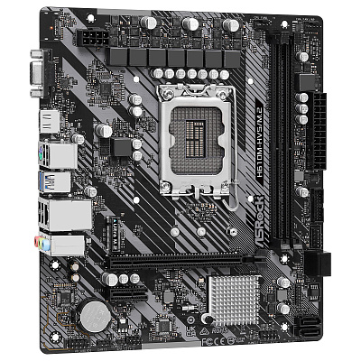 Материнская плата ASRock H610M-HVS/M.2 R2.0 LGA1700 mATX (H610M-HVS/M.2 R2.0)