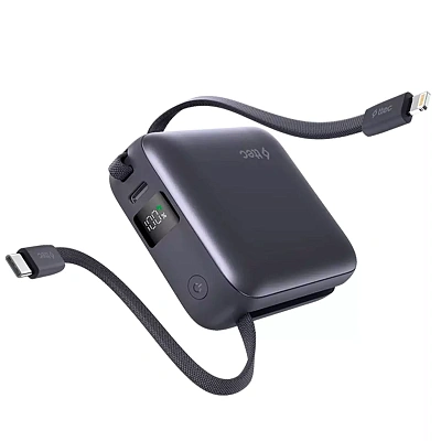 Пауэрбанк ttec ReCharger Mini LCD, 10.000MH (2BB231GR)