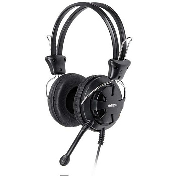 Наушники+микрофон A4tech HS-28 BLACK (HS-28 BLACK)