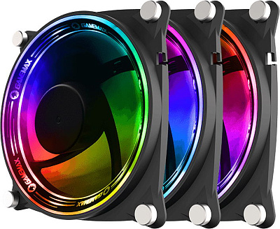 Комплект вентиляторов для корпуса GameMax RB300 Vortex RGB (RB300)