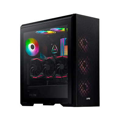 Компьютерный корпус XPG Defender Black Без Б/П (DEFENDER-BKCWW)