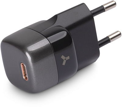 Сетевое зарядное устройство Accesstyle Grape 20WC Black Grey (Grape 20WC Black Grey)