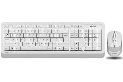 Клавиатура + мышь A4Tech Fstyler FG1010S, White, (FG1010S/ WHITE)