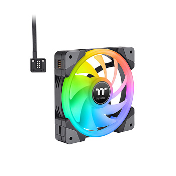 Кулер для компьютерного корпуса Thermaltake SWAFAN EX14 RGB PC Cooling Fan (3-Fan Pack) (CL-F144-PL14SW-A)