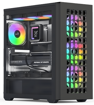 Компьютерный корпус Aerocool D520A-BK-v1 (ACCM-DS05143.11)