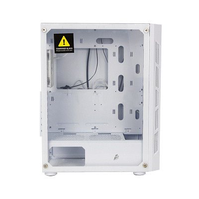Компьютерный корпус 1STPLAYER FIREBASE XP-G-WH-4F7-W без Б/П (XP-G-WH-4F7-W)