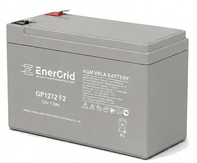 Аккумулятор EnerGrid GP1272 F2, 12В 7,2Ач (EnerGrid GP1272 F2)