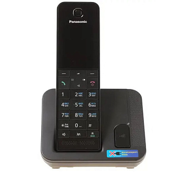 Радиотелефон PANASONIC KX-TGH210 (RUB) Черный (KX-TGH210RUB)