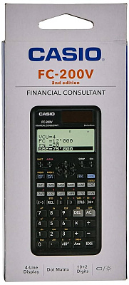 Калькулятор финансовый CASIO FC-200V-2-W-ET (FC-200V-2-W-ET)