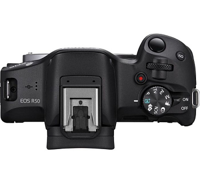 Цифровой фотоаппарат CANON EOS R50 + RF-S 18-45 mm IS STM + RF-S 55-210 mm IS STM Black (5811C034)