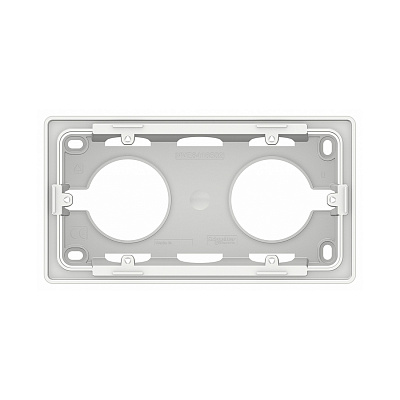 Коробка SE NU800418 Unica New для открытой установки двухпостовая белый (NU800418)