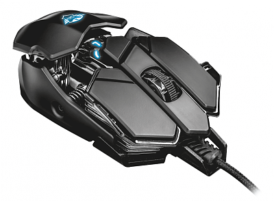 Игровая мышь  Trust GXT138 X-RAY Illuminated черная (22089)