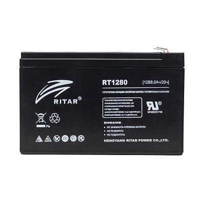 Аккумуляторная батарея Ritar RT1280 12В 8 Ач (RT1280)