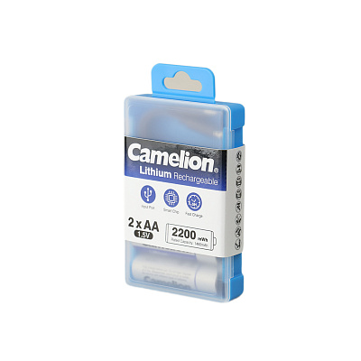 Аккумулятор Camelion AA UB-AA2200-PBH2, 2200mAh/1.5V (2шт.) (UB-AA2200-PBH2)