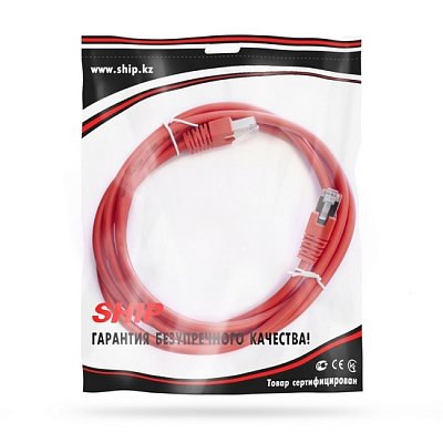 Патч Корд SHIP Cat.6 FTP RJ-45 3 м S7025RD0300-P (S7025RD0300-P)