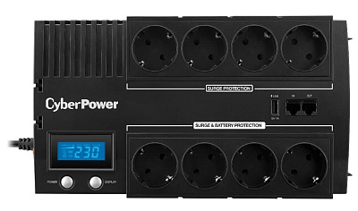 Источник бесперебойного питания, CyberPower BR700ELCD (BR700ELCD)