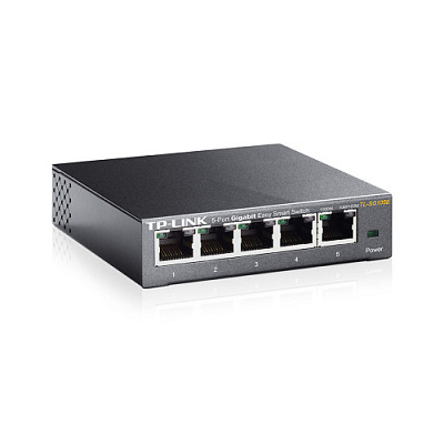 Коммутатор GbE  5-портовый Tp-Link TL-SG105  (TL-SG105(UN))