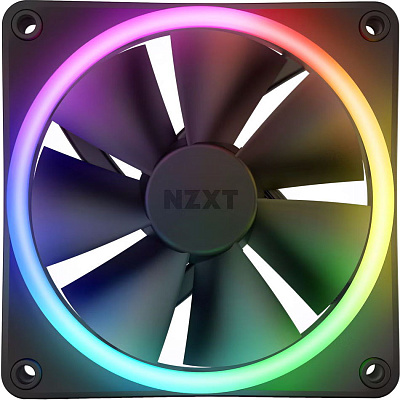 Кулер для компьютерного корпуса NZXT F120 RGB DUO Black (RF-D12SF-B1)