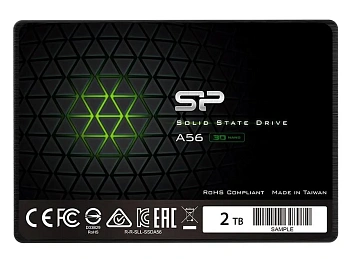Твердотельный накопитель SSD SATA 2 TB Silicon Power  SATA  (SP002TBSS3A56A25)