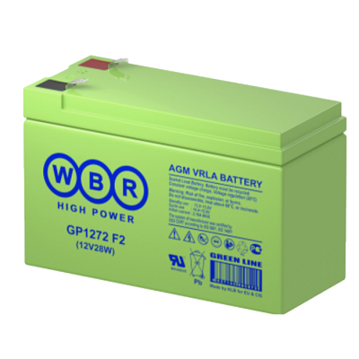  Батарея для UPS 12V, 7.2Ah (WBR GP1272 F2)