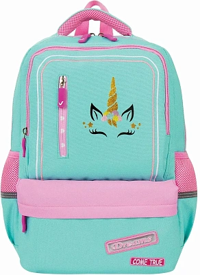 Рюкзак BRAUBERG Unicorn, Mint-Pink (229977)