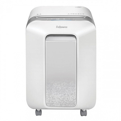  Шредер Fellowes Powershred LX201 белый (5050101)