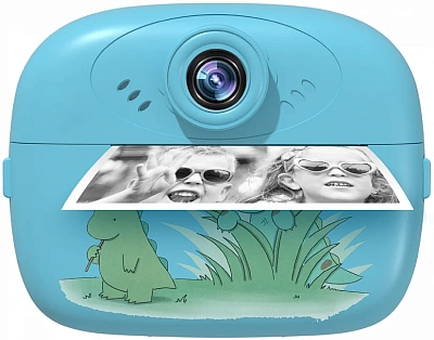 Фотоаппарат моментальной печати Leef LF-CAM-02, blue (LF-CAM-02-blue)