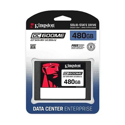 Твердотельный накопитель SSD Kingston 480 Гб DC600ME, SEDC600ME/480G, SATA 6Gb/s ( SEDC600ME/480G)